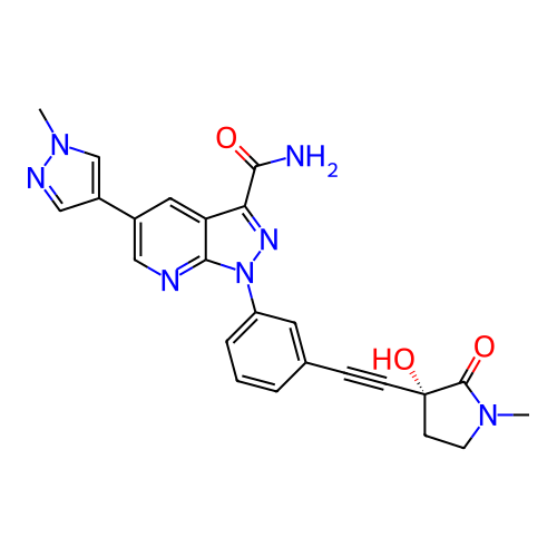 Chemical structure of BindingDB Monomer ID 312814