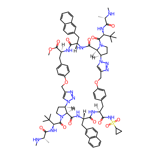 Chemical structure of BindingDB Monomer ID 312971