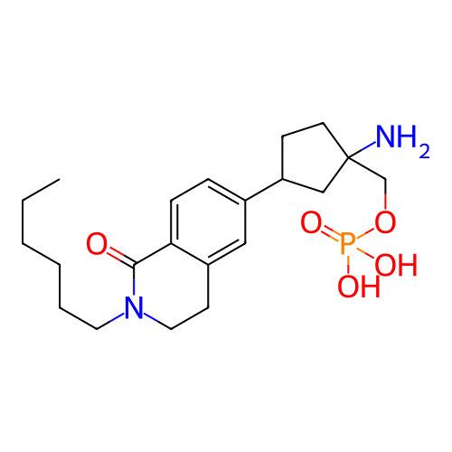 Chemical structure of BindingDB Monomer ID 313189