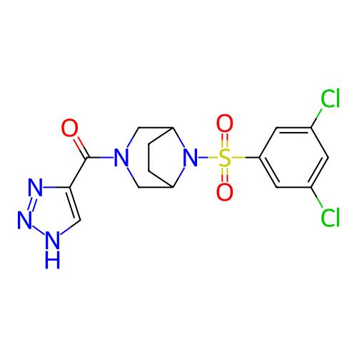 Chemical structure of BindingDB Monomer ID 313816