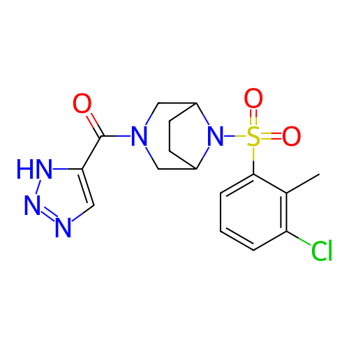 Chemical structure of BindingDB Monomer ID 313833