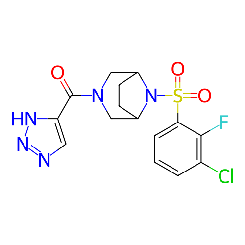 Chemical structure of BindingDB Monomer ID 313834