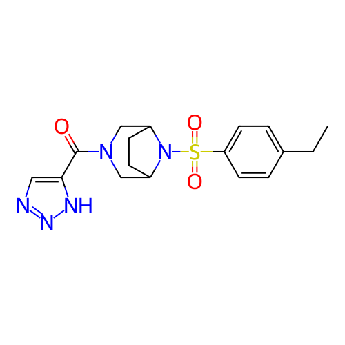 Chemical structure of BindingDB Monomer ID 313857