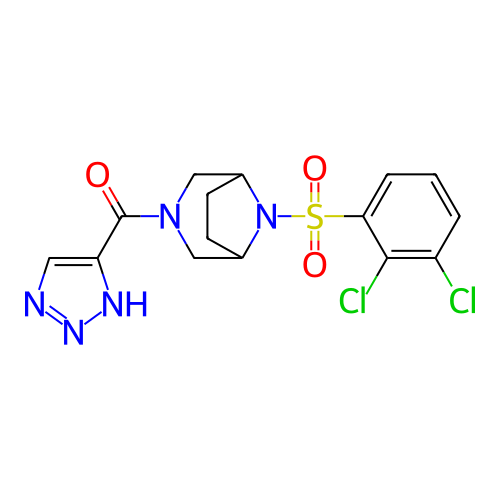 Chemical structure of BindingDB Monomer ID 313861