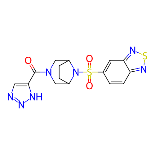 Chemical structure of BindingDB Monomer ID 313866