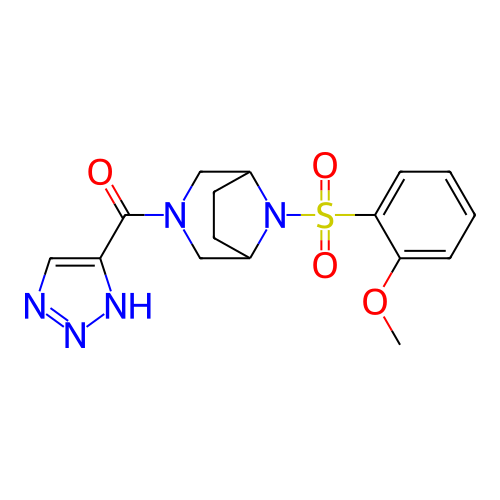 Chemical structure of BindingDB Monomer ID 313873
