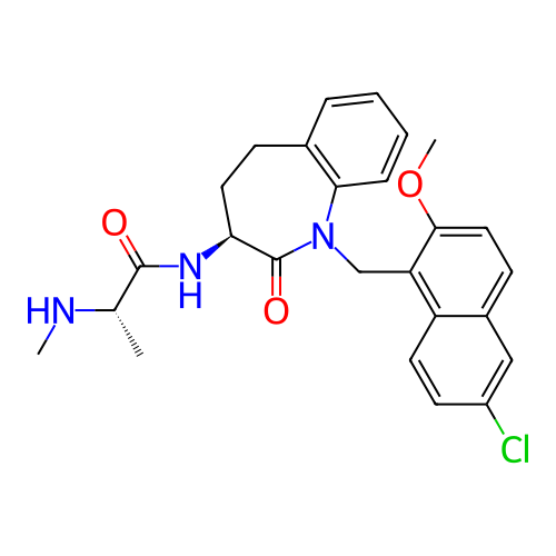 Chemical structure of BindingDB Monomer ID 314253