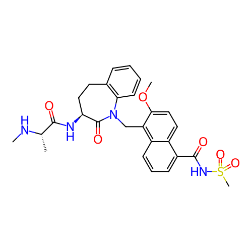 Chemical structure of BindingDB Monomer ID 314349