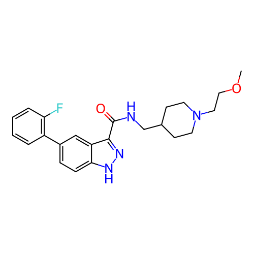 Chemical structure of BindingDB Monomer ID 314377