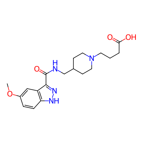 Chemical structure of BindingDB Monomer ID 314390