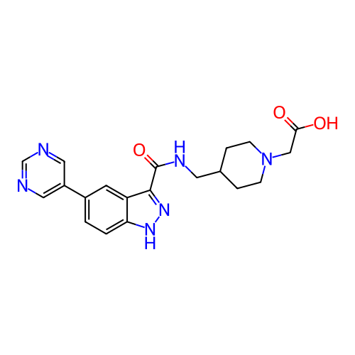 Chemical structure of BindingDB Monomer ID 314391