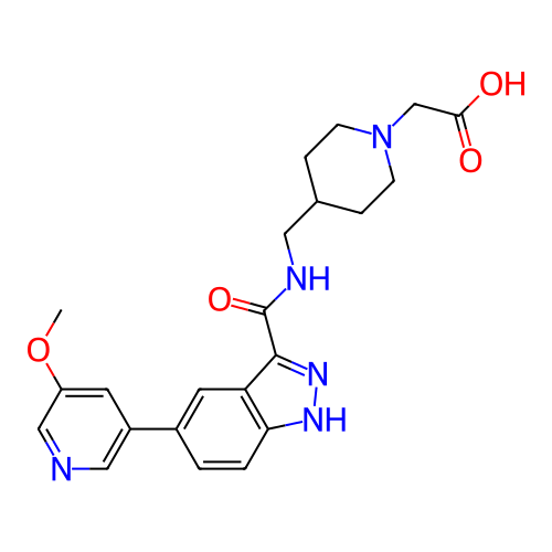 Chemical structure of BindingDB Monomer ID 314399