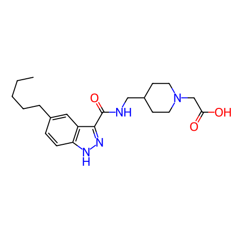 Chemical structure of BindingDB Monomer ID 314404
