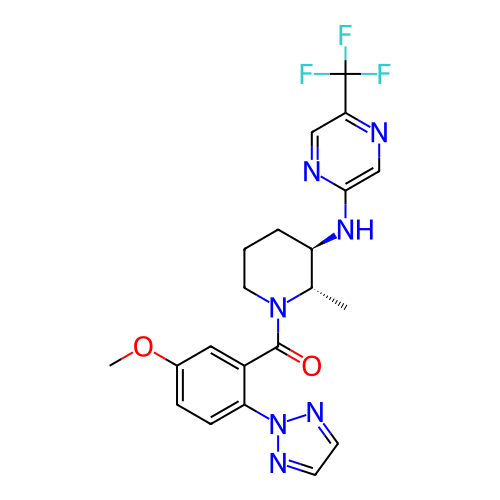 Chemical structure of BindingDB Monomer ID 314566