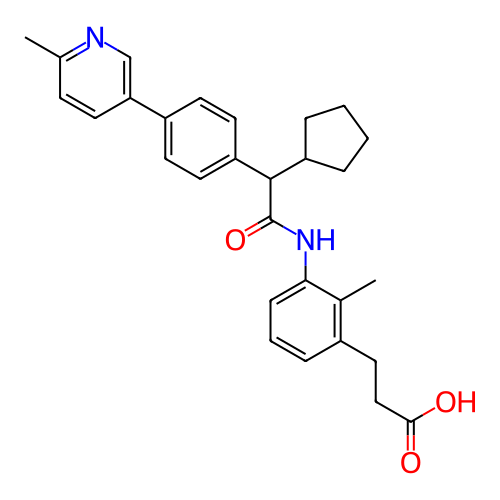 Chemical structure of BindingDB Monomer ID 314838