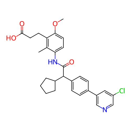 Chemical structure of BindingDB Monomer ID 314856