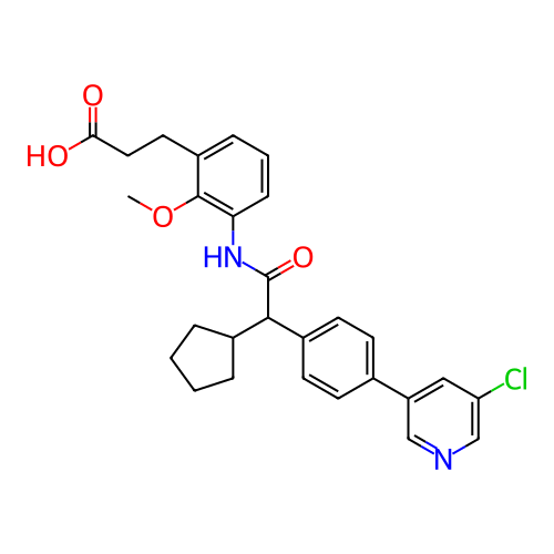 Chemical structure of BindingDB Monomer ID 315262