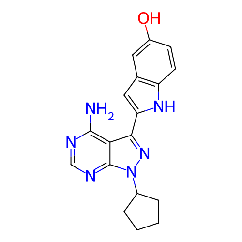 Chemical structure of BindingDB Monomer ID 315516