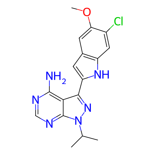 Chemical structure of BindingDB Monomer ID 315534