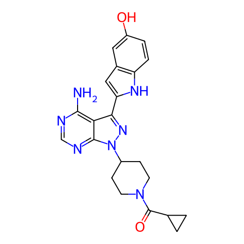 Chemical structure of BindingDB Monomer ID 315536
