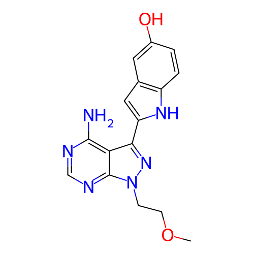 Chemical structure of BindingDB Monomer ID 315545