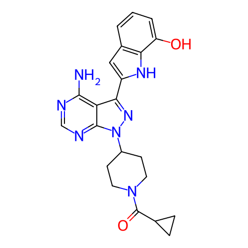 Chemical structure of BindingDB Monomer ID 315546