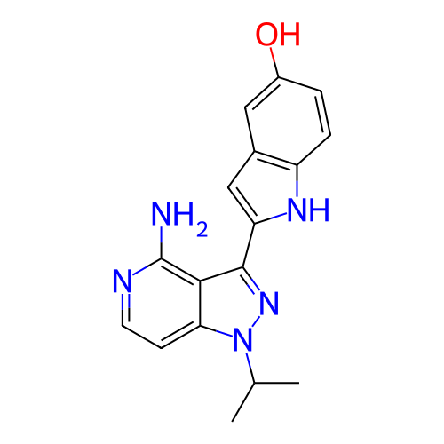 Chemical structure of BindingDB Monomer ID 315550