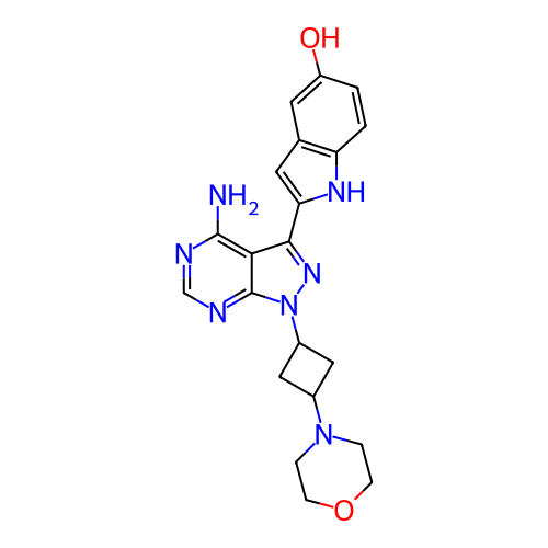 Chemical structure of BindingDB Monomer ID 315552