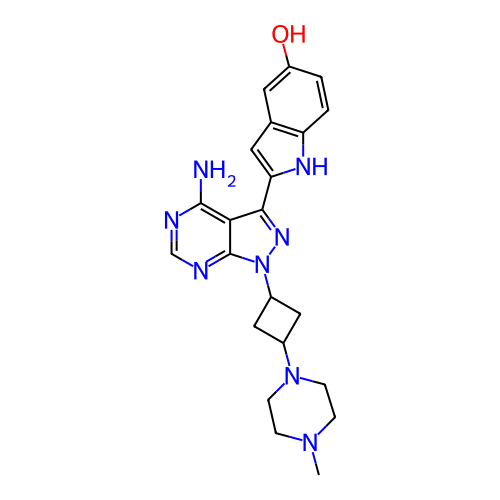 Chemical structure of BindingDB Monomer ID 315555
