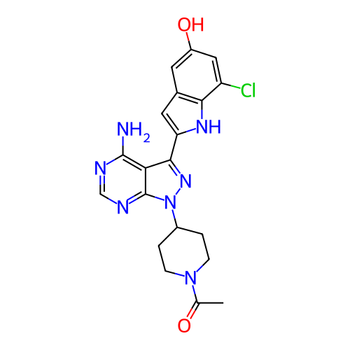 Chemical structure of BindingDB Monomer ID 315574
