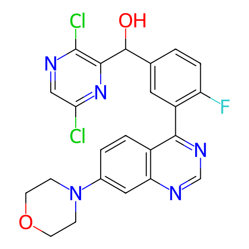 Chemical structure of BindingDB Monomer ID 315609