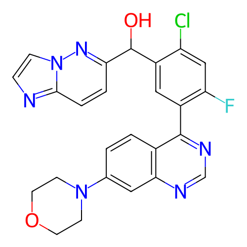 Chemical structure of BindingDB Monomer ID 315631