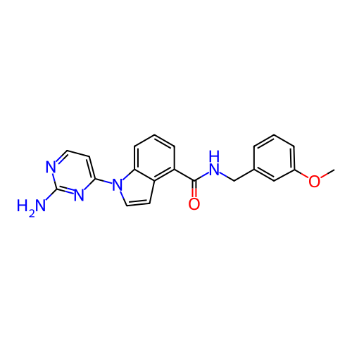 Chemical structure of BindingDB Monomer ID 316103