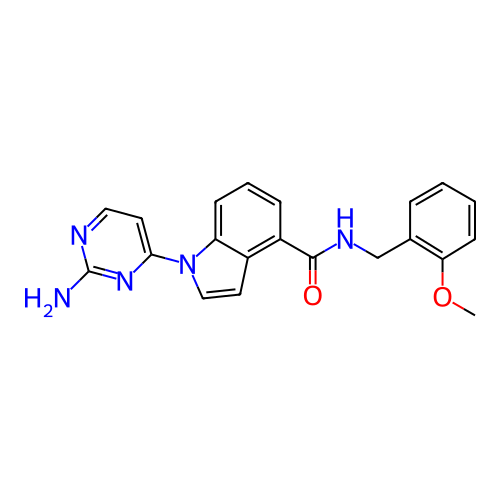 Chemical structure of BindingDB Monomer ID 316109