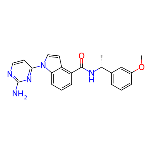 Chemical structure of BindingDB Monomer ID 316125