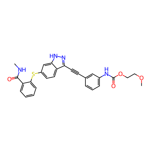 Chemical structure of BindingDB Monomer ID 316136