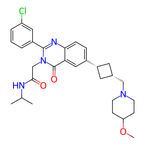 Chemical structure of BindingDB Monomer ID 316329
