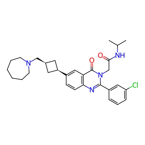 Chemical structure of BindingDB Monomer ID 316340