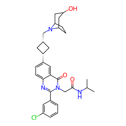 Chemical structure of BindingDB Monomer ID 316342