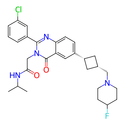 Chemical structure of BindingDB Monomer ID 316349