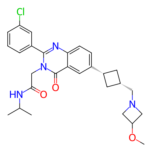 Chemical structure of BindingDB Monomer ID 316354