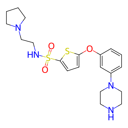 Chemical structure of BindingDB Monomer ID 316369