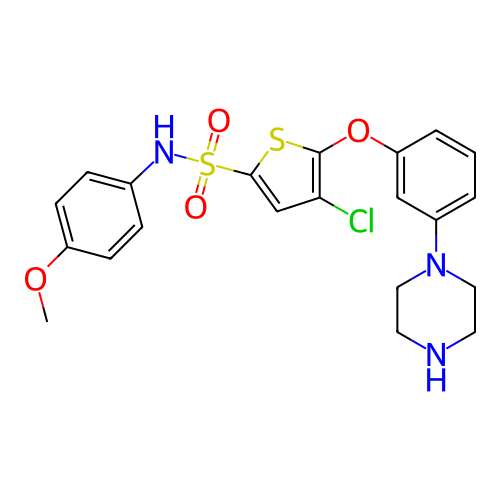 Chemical structure of BindingDB Monomer ID 316371