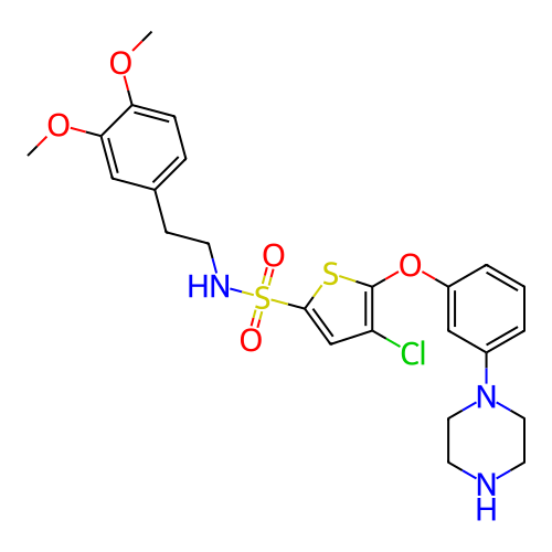 Chemical structure of BindingDB Monomer ID 316372