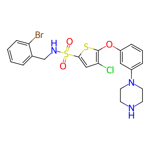 Chemical structure of BindingDB Monomer ID 316374