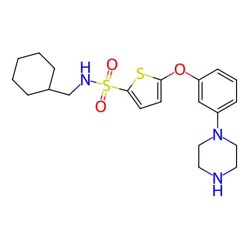 Chemical structure of BindingDB Monomer ID 316380