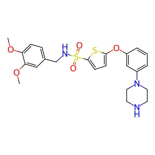 Chemical structure of BindingDB Monomer ID 316382