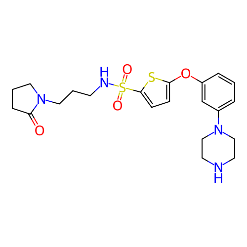 Chemical structure of BindingDB Monomer ID 316385