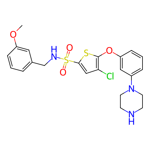 Chemical structure of BindingDB Monomer ID 316389