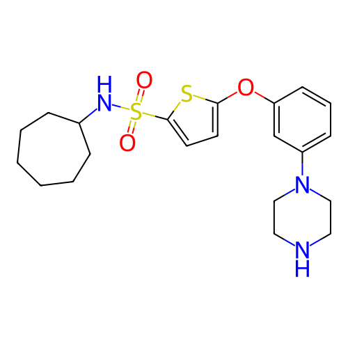 Chemical structure of BindingDB Monomer ID 316400
